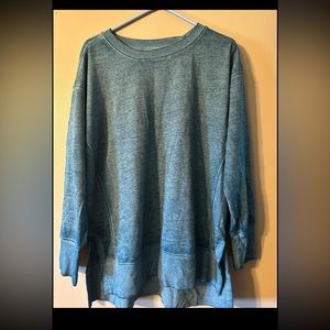 Maurice’s oversized long sleeve shirt. Size large